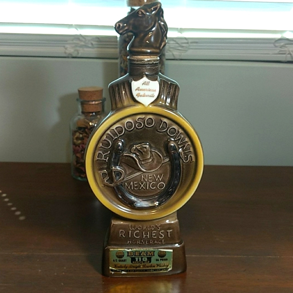 Ruidoso Downs Jim Beam Decanter